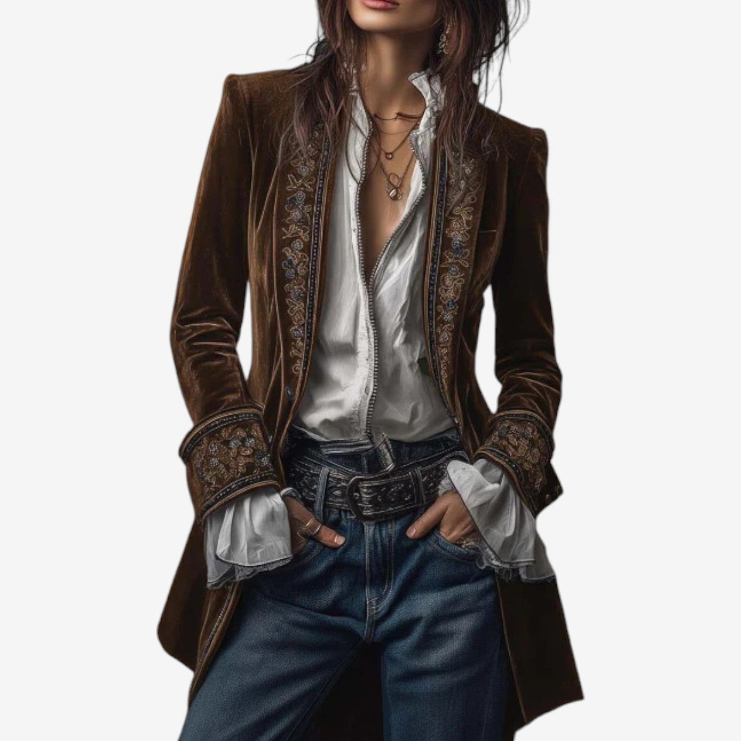 Ramousse™ Blazer ricamato