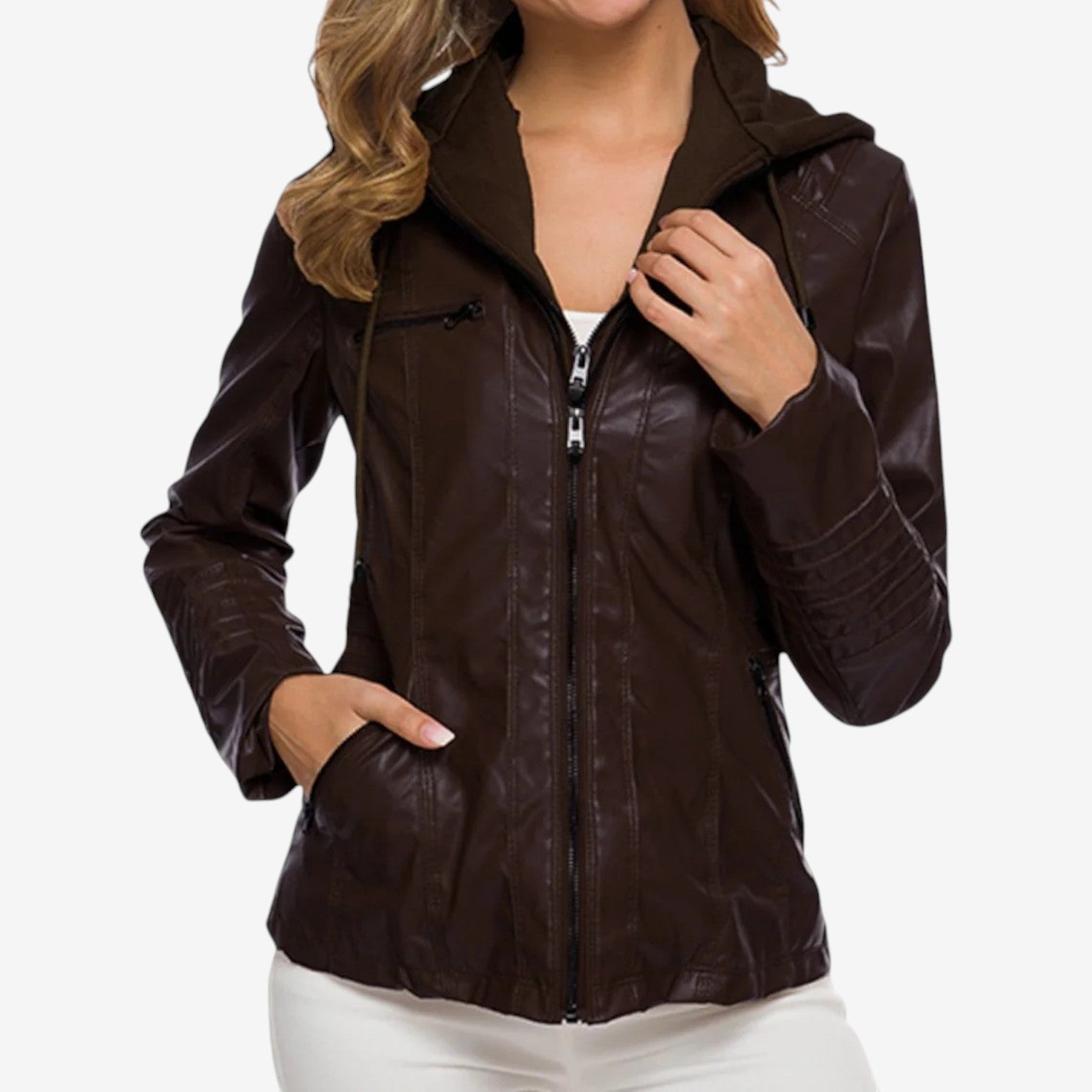 Devun™ Giacca di pelle