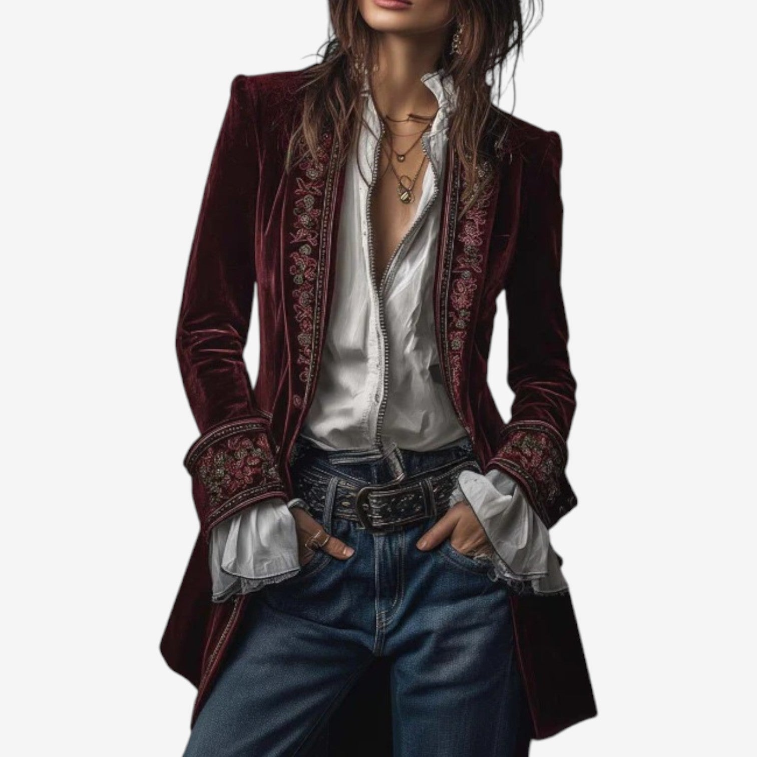 Ramousse™ Blazer ricamato