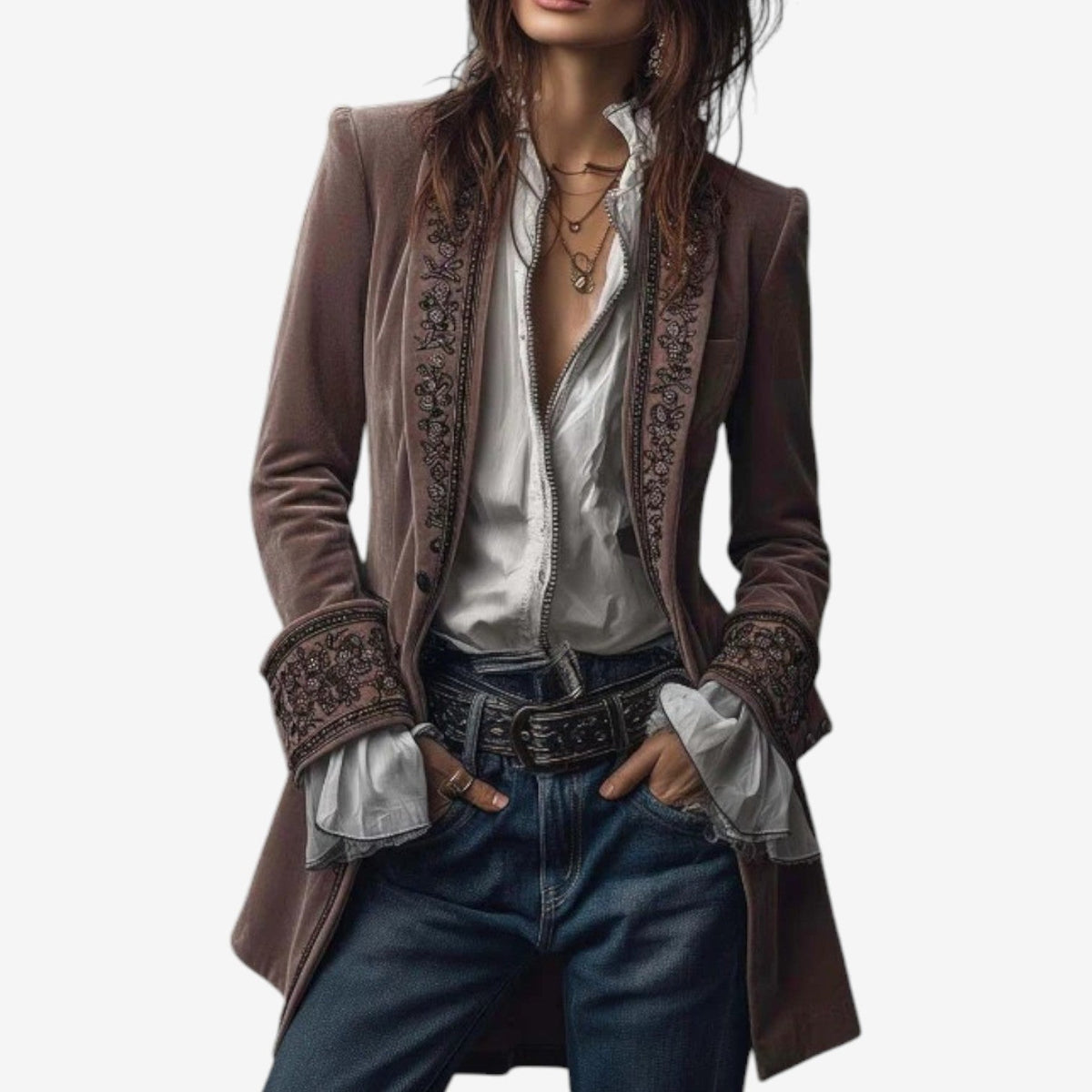 Ramousse™ Blazer ricamato