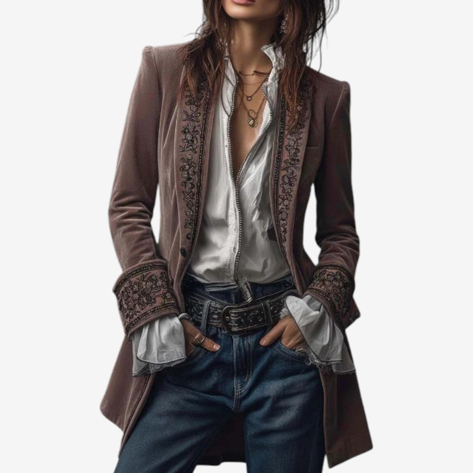 Ramousse™ Blazer ricamato