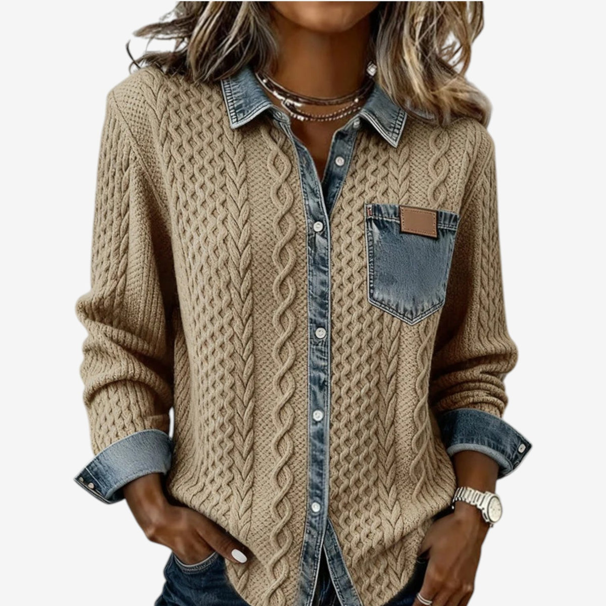 Cicchelli™ Giacca Intrecciata