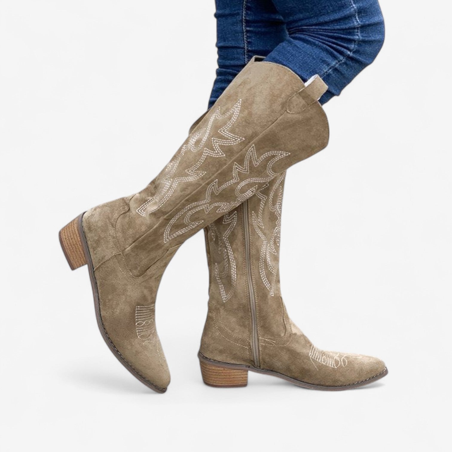 Santonacci™ Stivali in pelle scamosciata