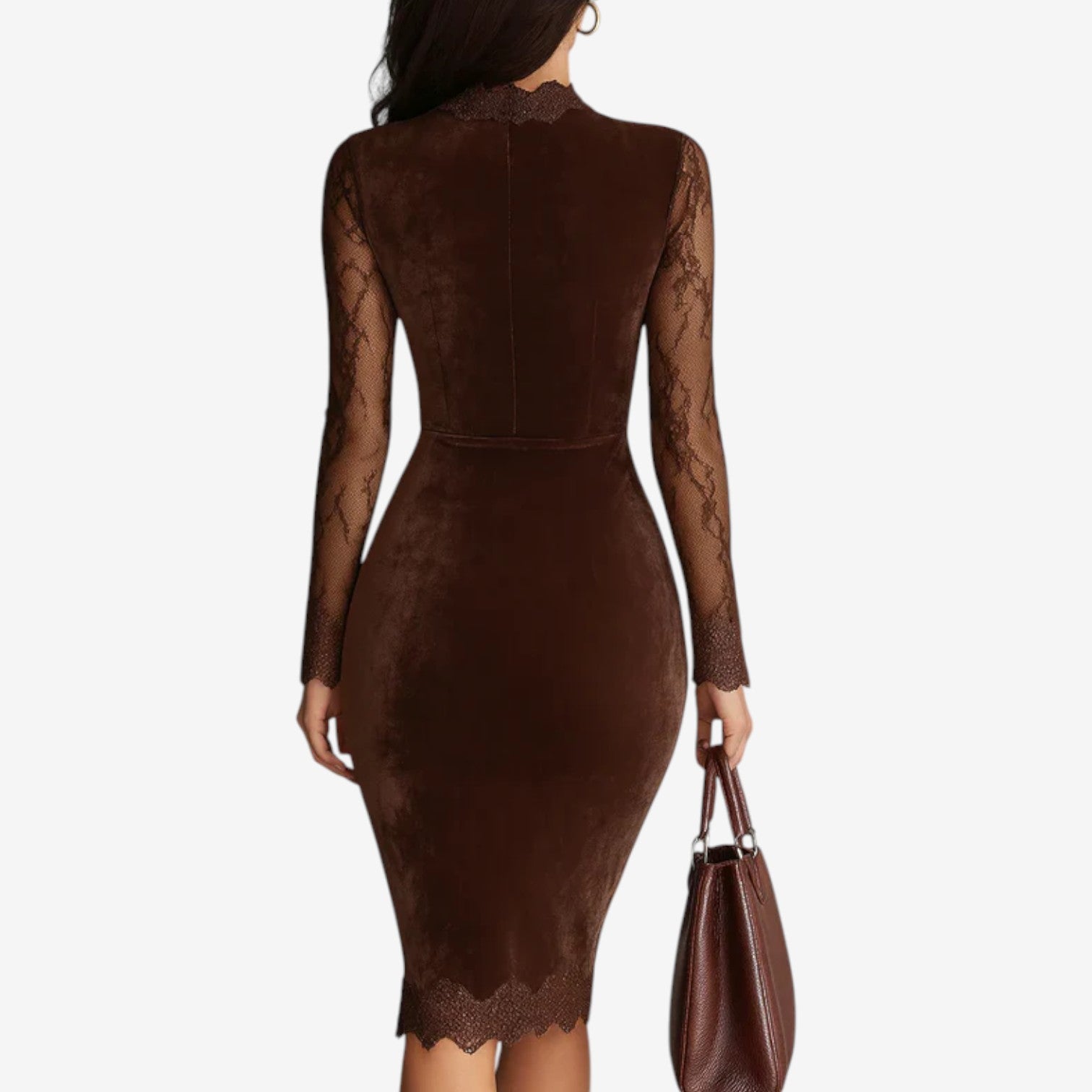 Scaroni™ Abito midi in velluto