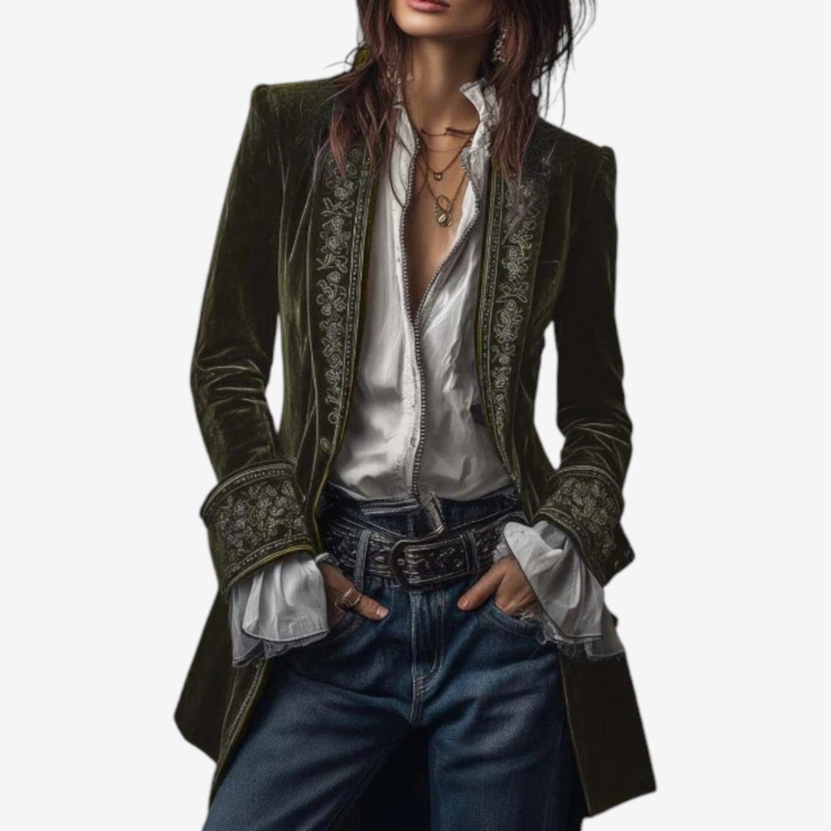 Ramousse™ Blazer ricamato