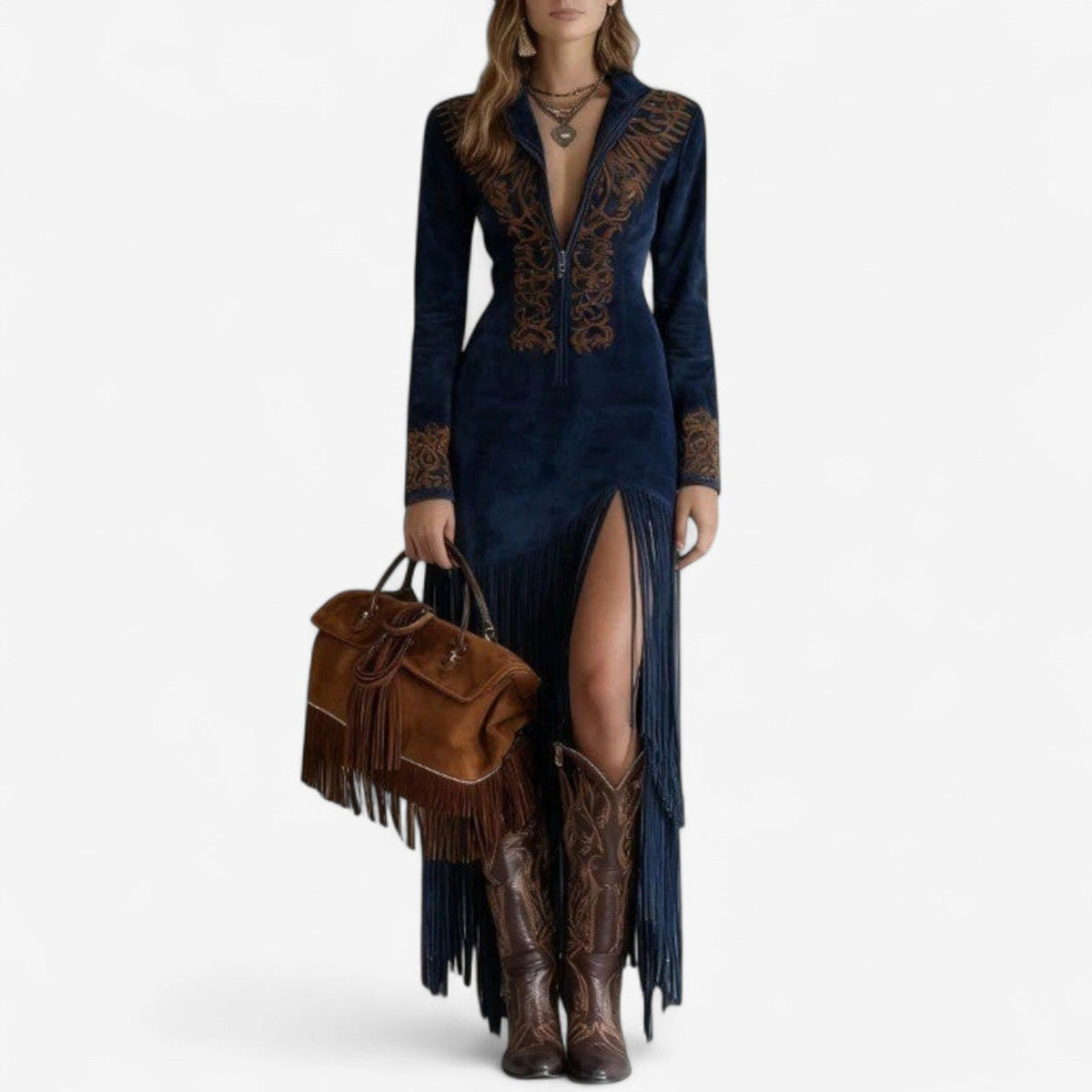 Boisset™ Abito etnico