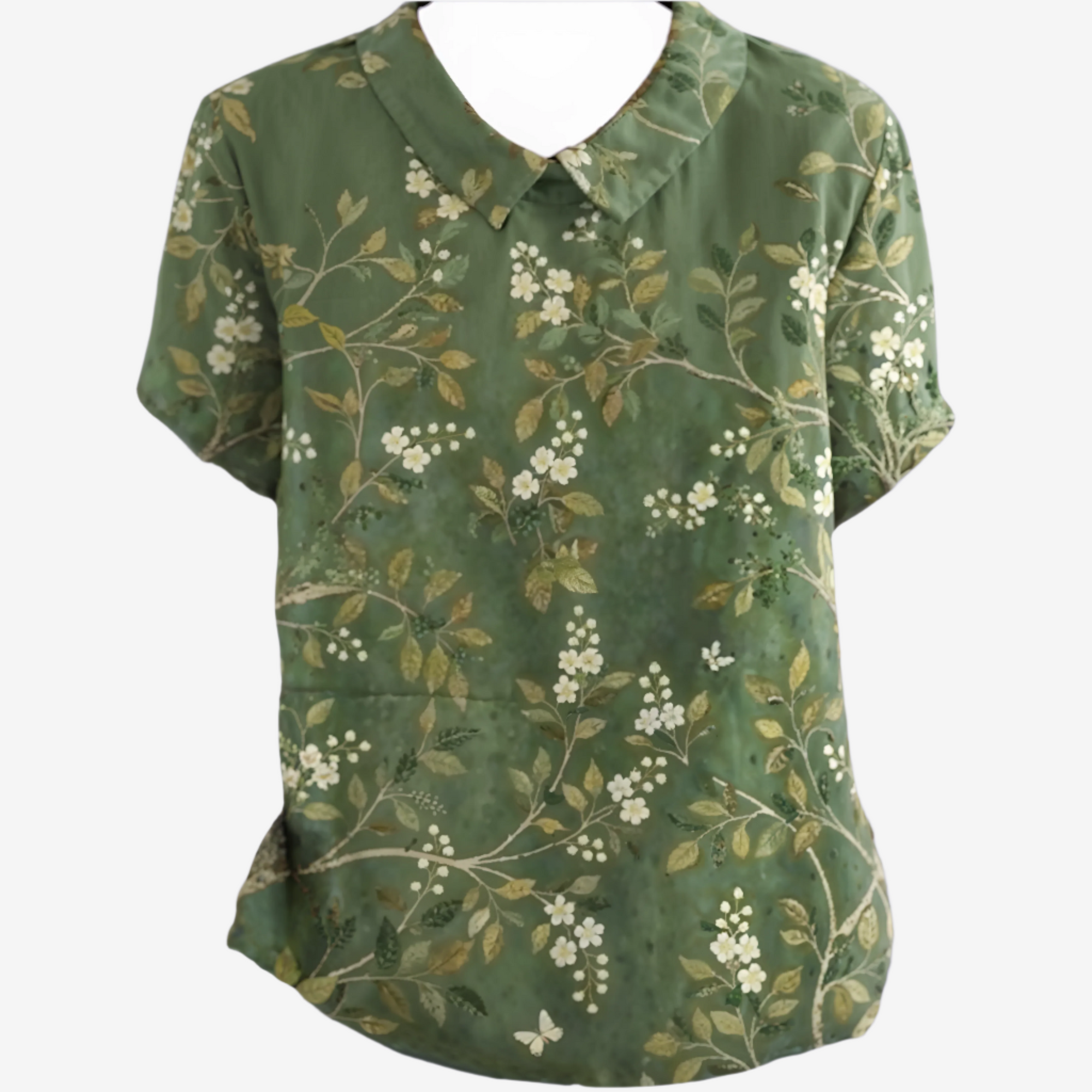 Amélie™ Camicetta di lino vintage