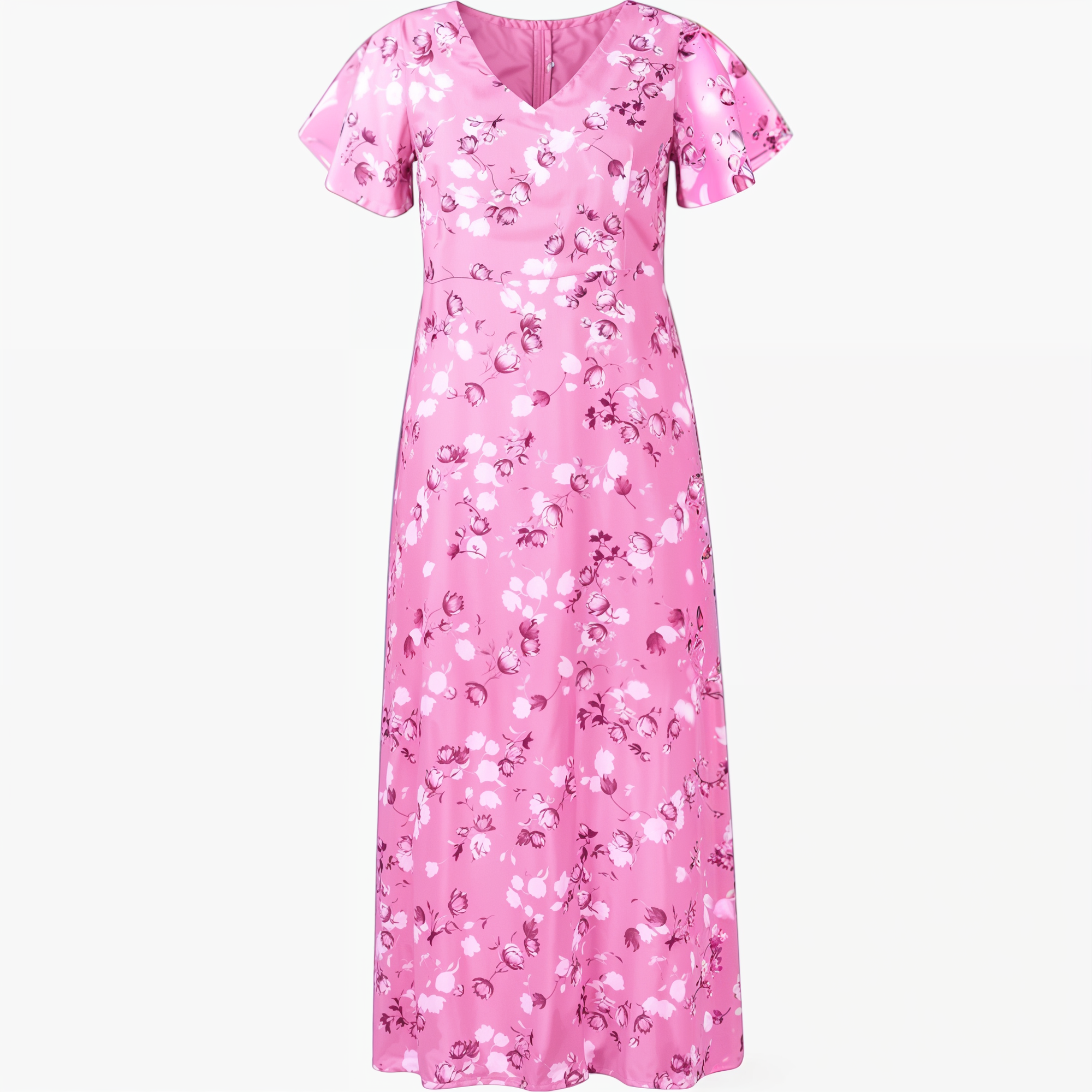 Élodie™ Midi fluido scollo a V