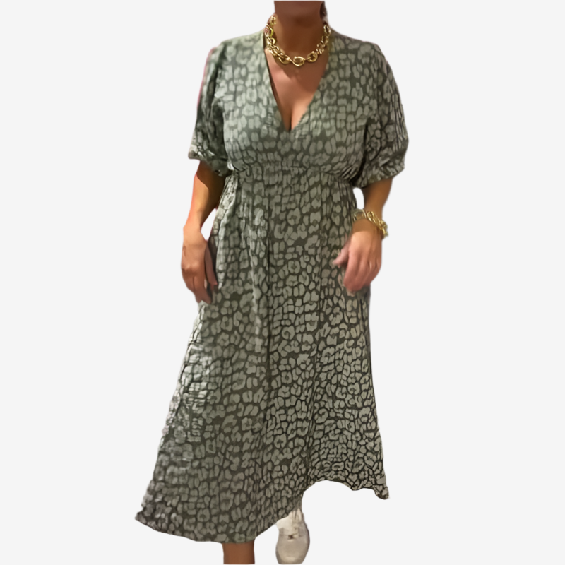 Rosetta™ abito leopardato