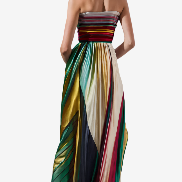 Alva™ Maxi arcobaleno plissettato